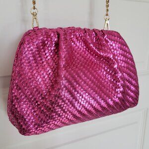 Pink/Rose Sequined Anthropologie Bag